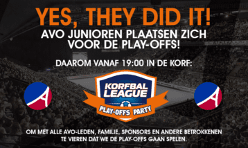 WIJ STAAN IN DE PLAYOFFS !!!