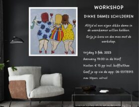 FAVO presenteert; Workshop dikke dames schilderen